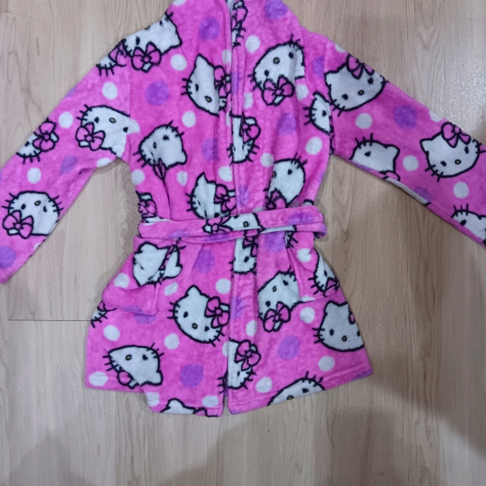 Hello kitty girls robe